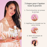 Mousse nettoyante Intime Monoï Oriental - La Rayonnante