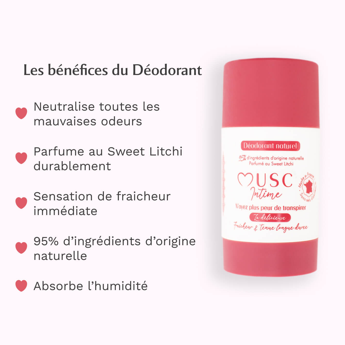 Déodorant au Sweet Litchi