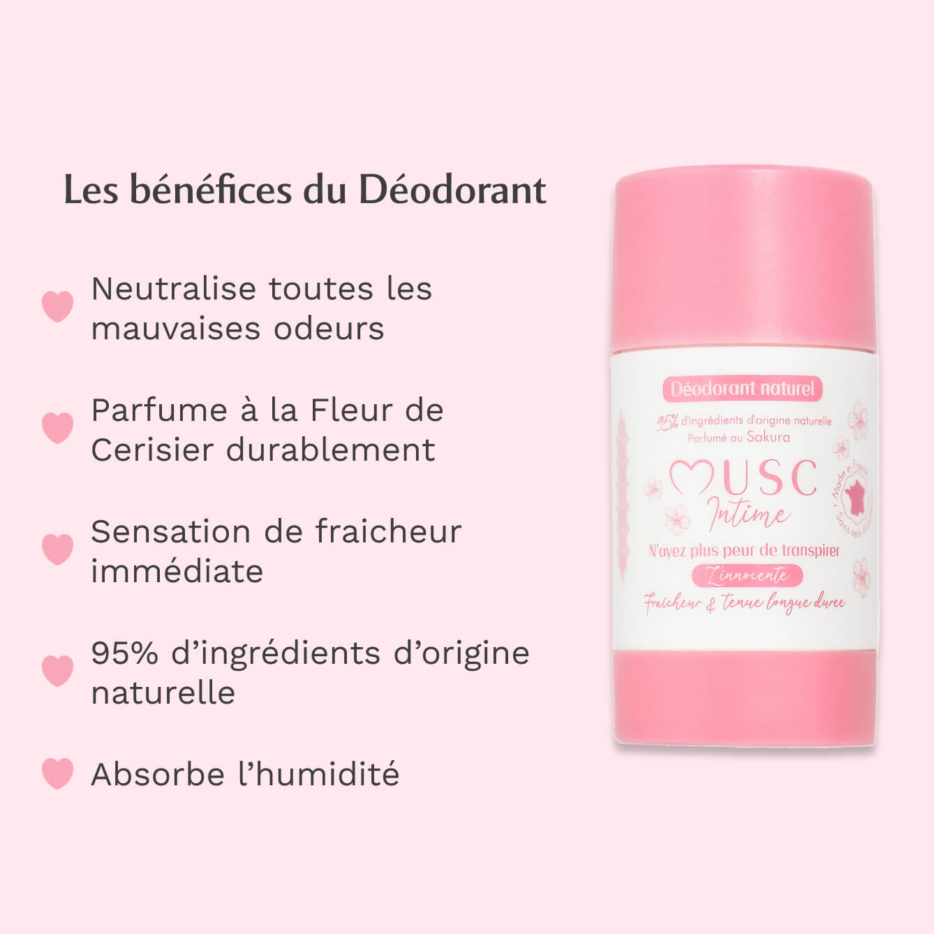 Déodorant au Sakura