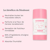 3 déodorants au Sakura