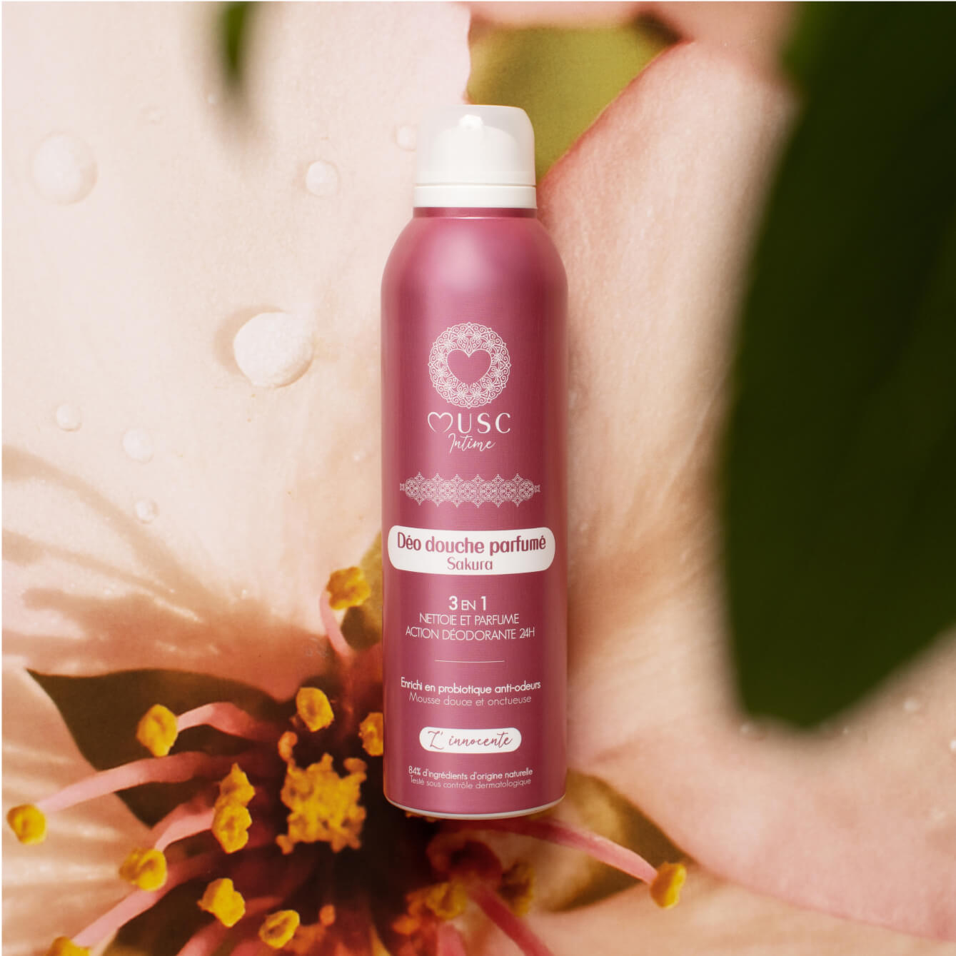 Déo douche parfumé au Sakura - l'Innocente