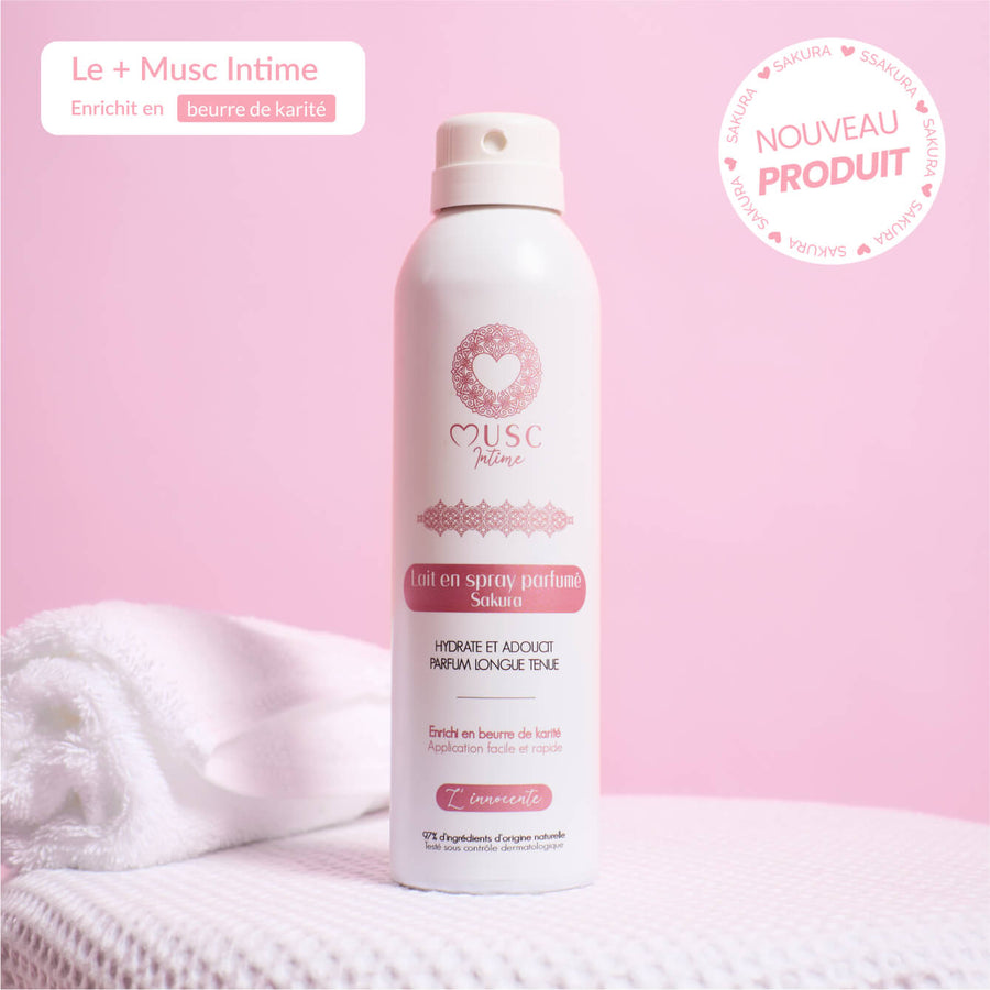 Lait en spray parfumé au Sakura - l'Innocente