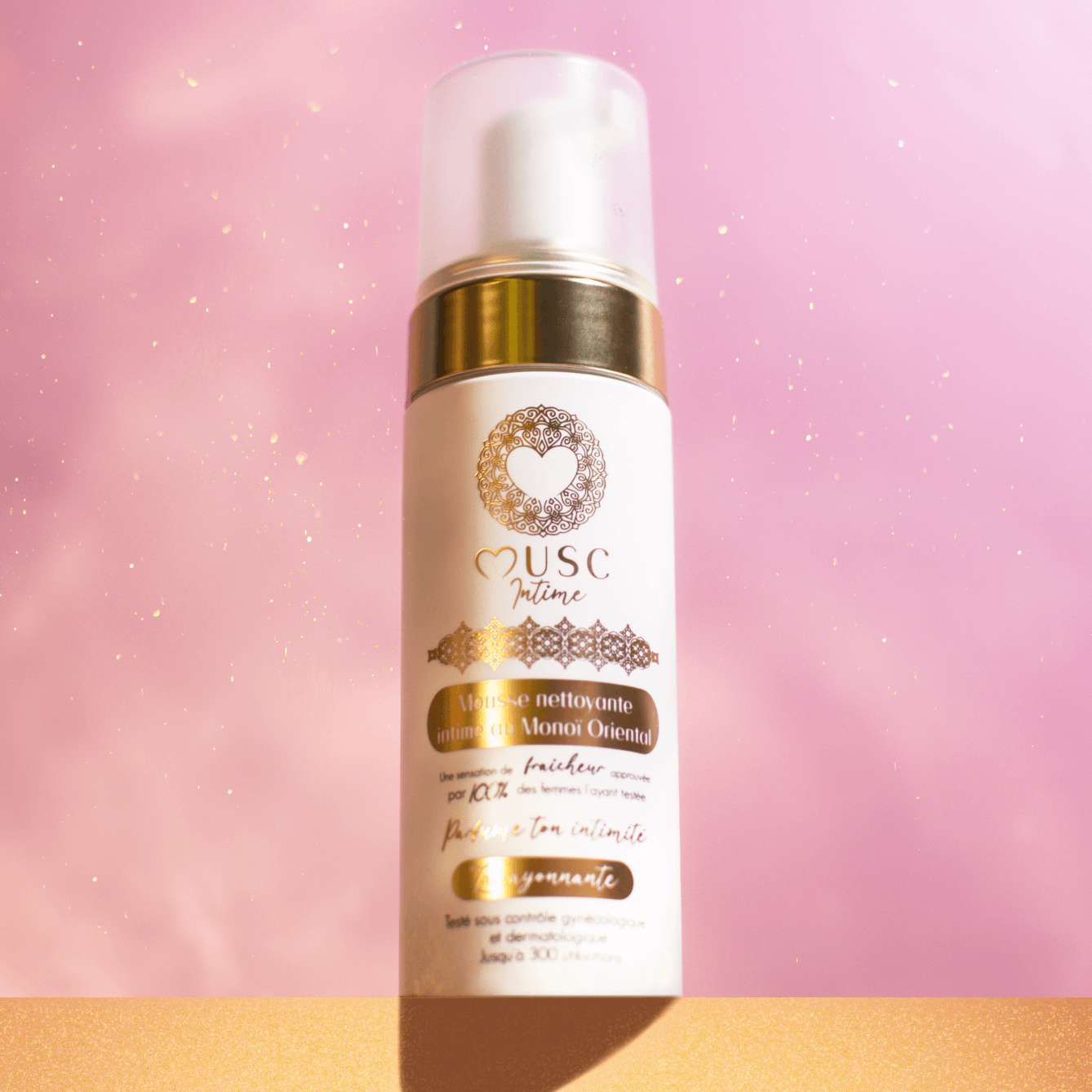 Mousse nettoyante Intime Monoï Oriental - La Rayonnante